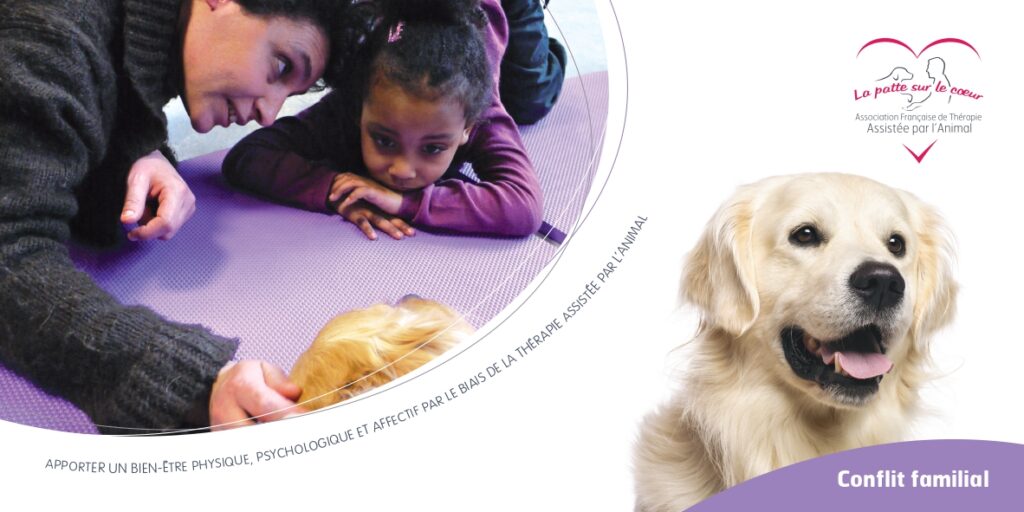 conflit familial - médiation animal